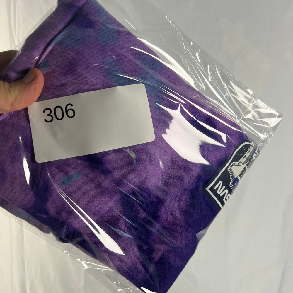 Old Navy NASA Space Shuttle Tie Dye T-Shirt Purple XXL Mens USA Graphic Tee - Picture 7 of 7